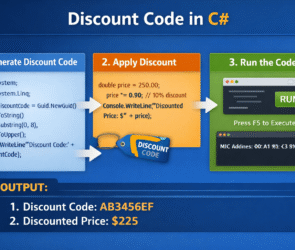 How To Calculate Discount Code In C# 