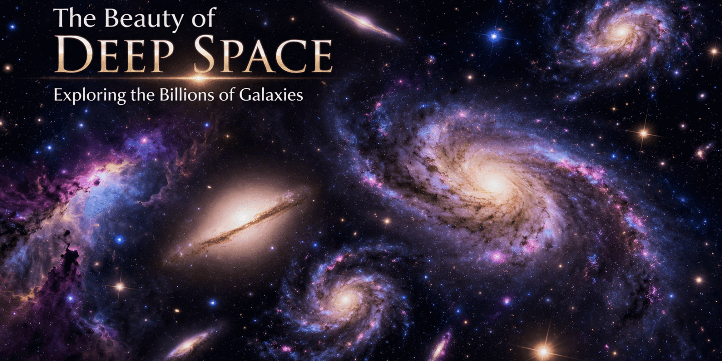 The Beauty of Deep Space: Exploring The Billions of Galaxies